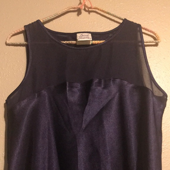 Vintage Silky Cocktail Dress - Picture 2 of 3